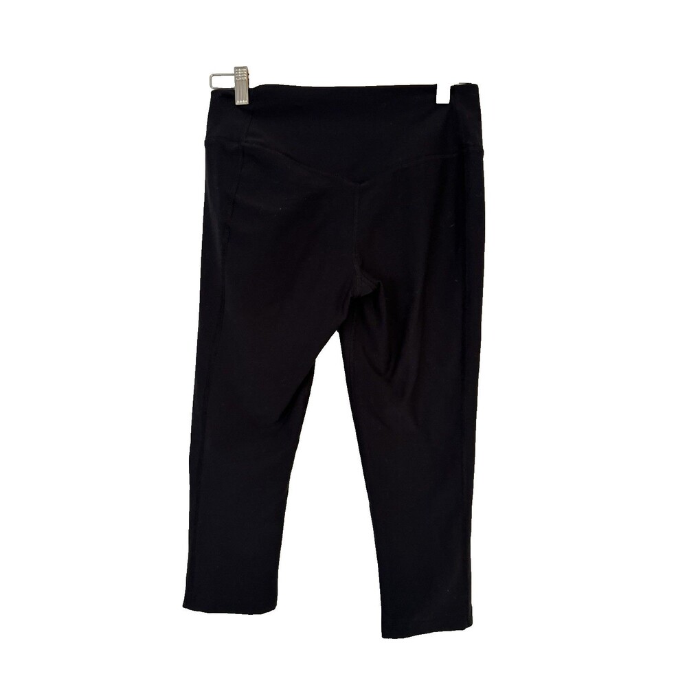 Nike Dri-FIT Leggings Women’s S Black Crop Athletic Pants Gym Training Fitness